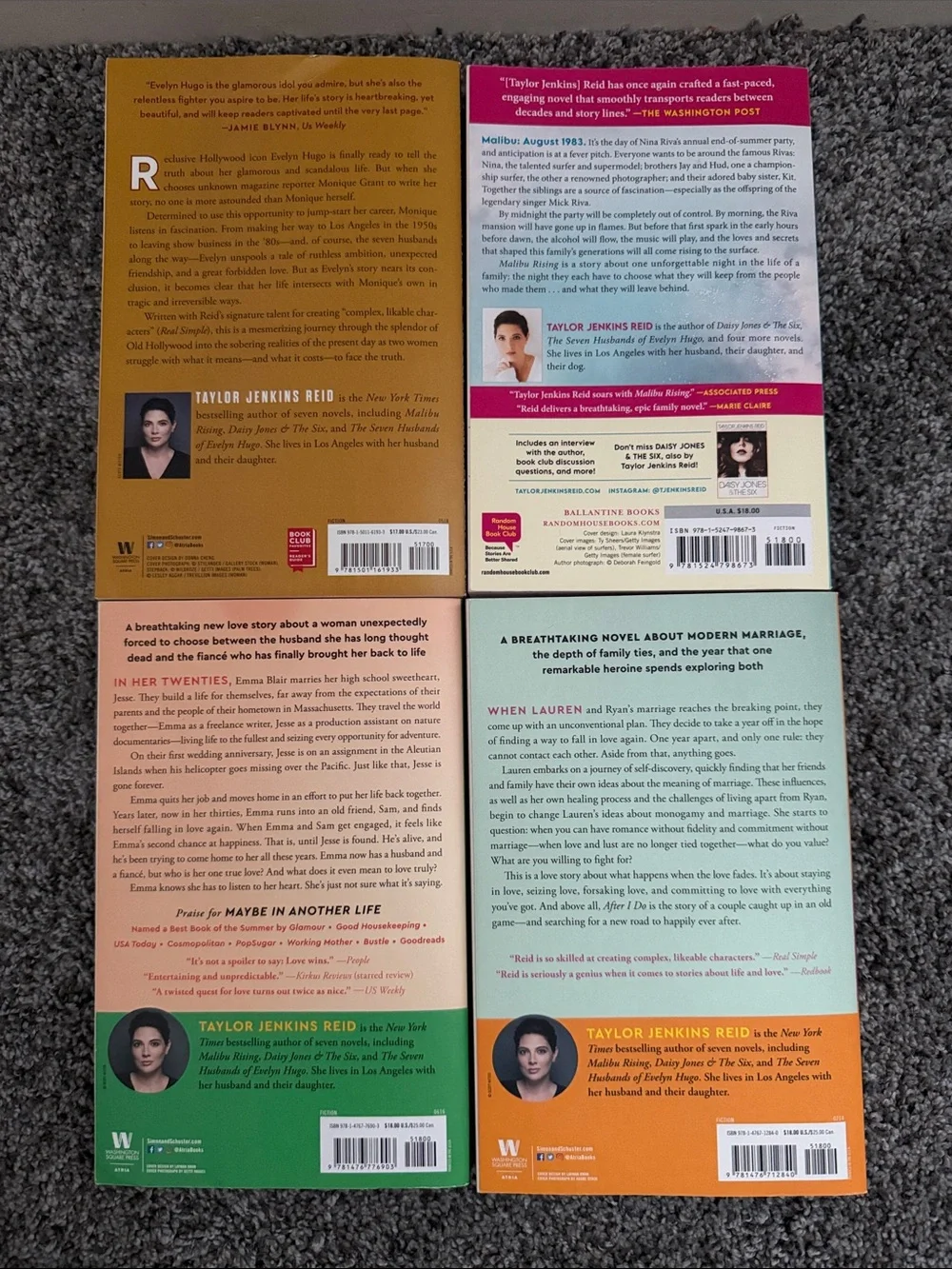 Taylor Jenkins Reid Book Set
